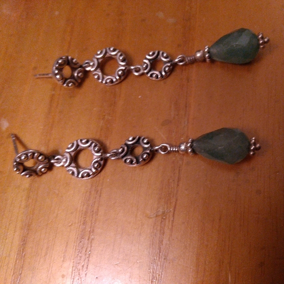 Vintage Joan Rivers Sterling Silver 925 India Tourmaline Stone - Picture 2 of 12